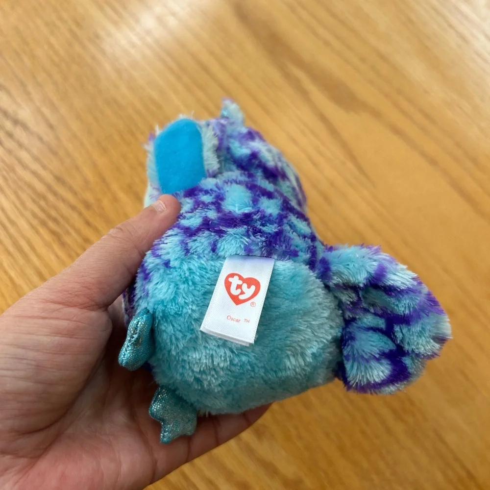 Ty Beanie Boos Oscar the Owl 6